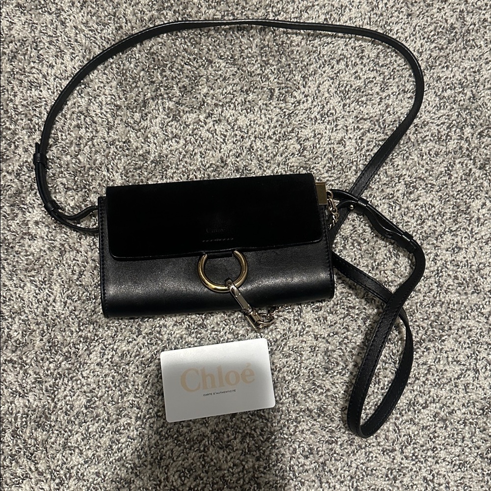 Chloe Faye Wallet on Strap